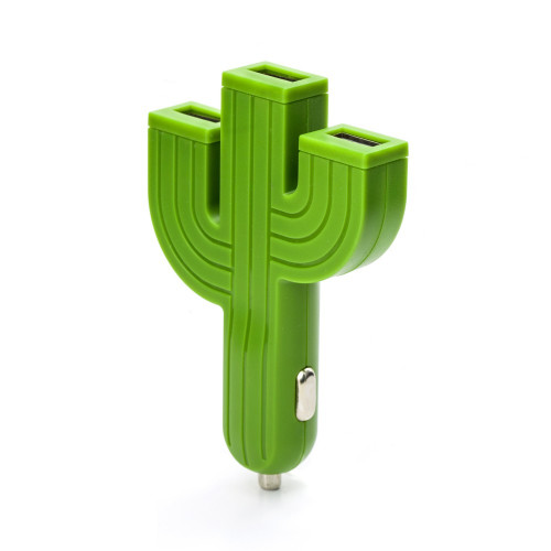 Cactus chargeur voiture 3 ports