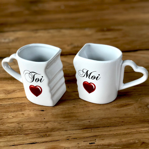 Coffret duo mugs Toi et Moi