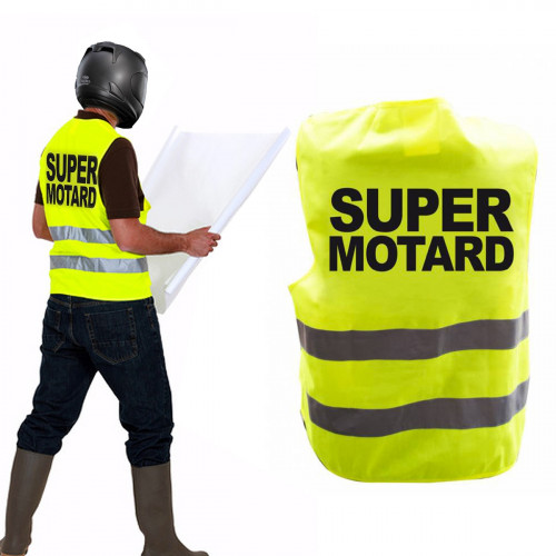 Gilet fluo Super Motard