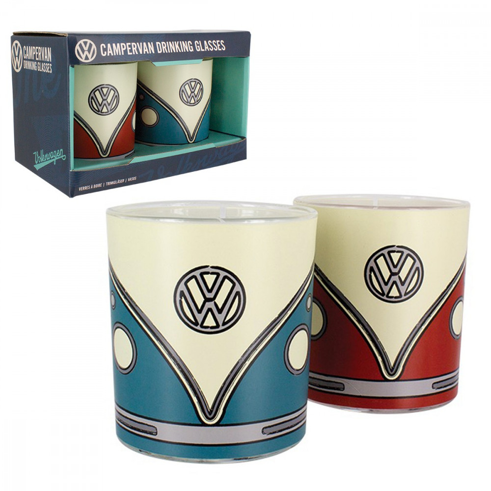 Coffret 2 verres combi VW