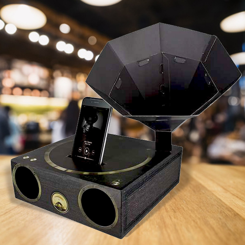 Gramophone amplificateur pour Smartphone