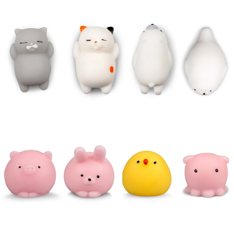 Lot de 8 squishies