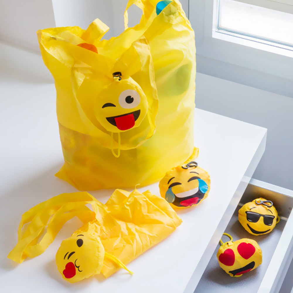 Sac shopping Emoji de poche