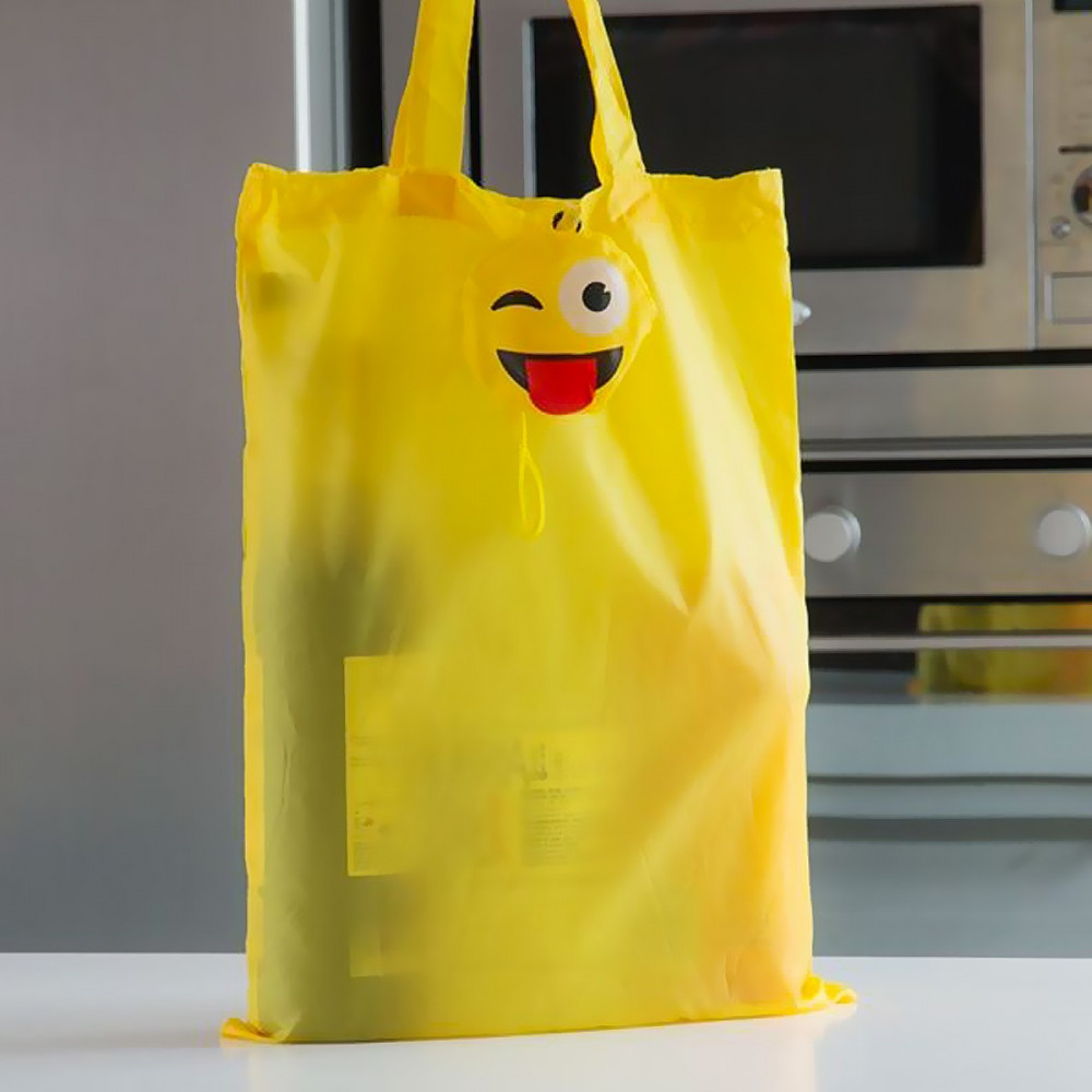 Sac shopping Emoji de poche