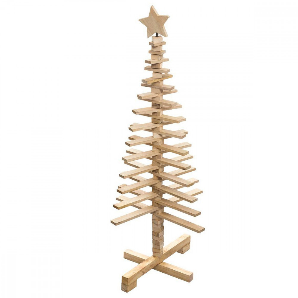 Sapin de noël en bois