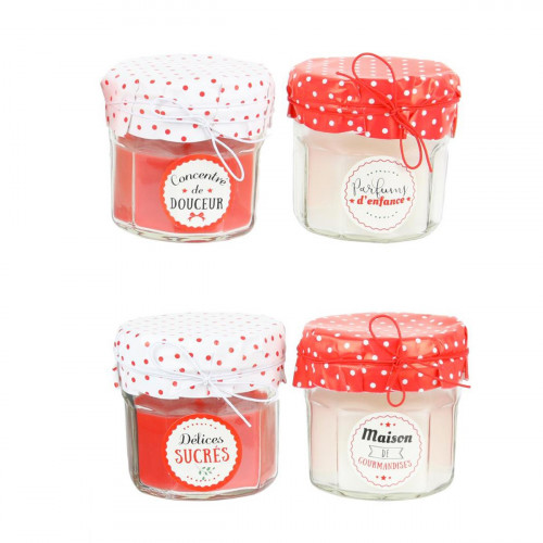 Coffret 4 bougies Pot de confiture