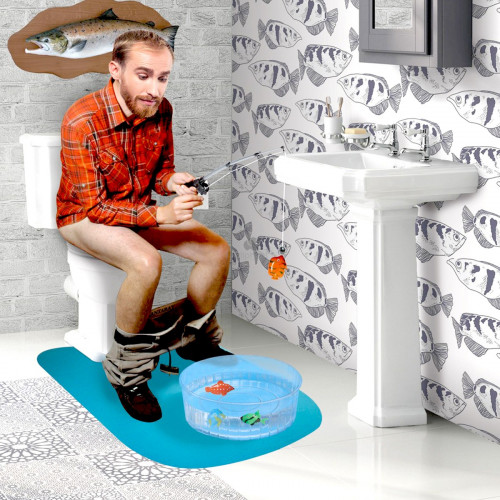 Potty fisher, jeu de pêche pour toilettes