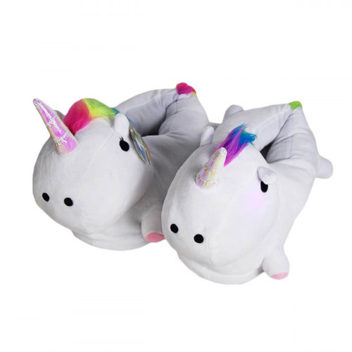 Chaussons licorne lumineux