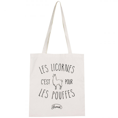 Tote bag Les licornes c'est pour les pouffes