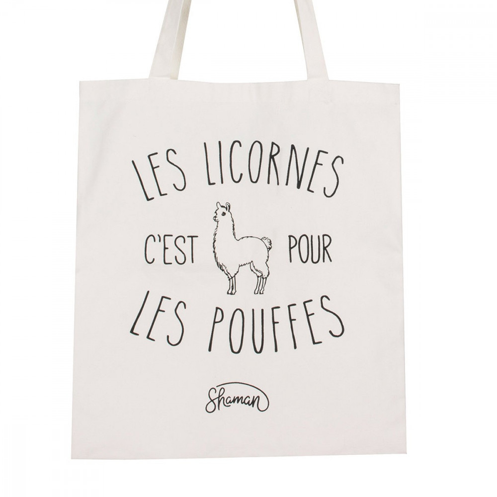 Tote bag Les licornes c'est pour les pouffes