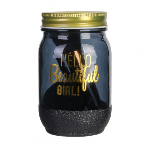 Coffret beauté mason jar spécial maquillage