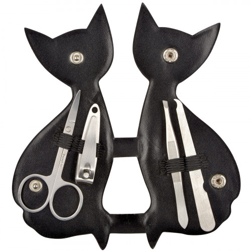 Set manucure Chat noir