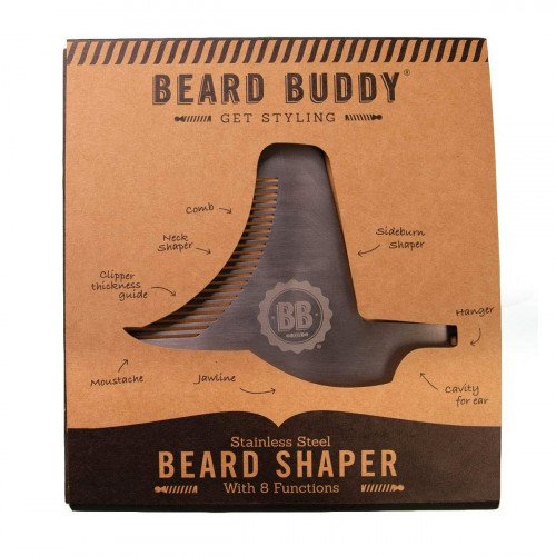 Peigne traceur contour de barbe