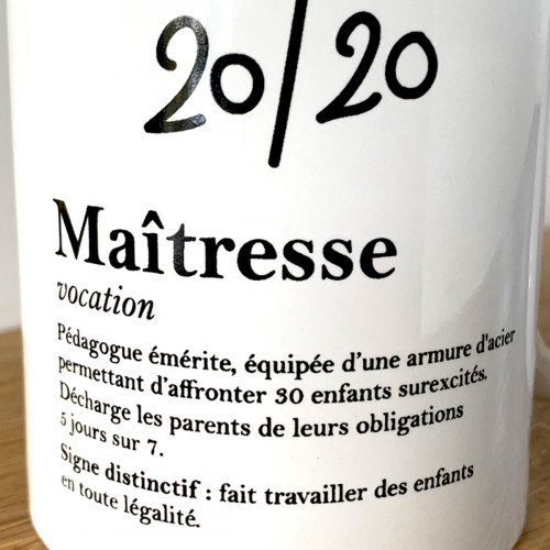 Mug Maîtresse définition