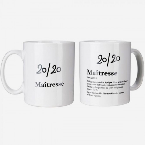 Mug Maîtresse définition