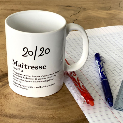 Mug Maîtresse définition