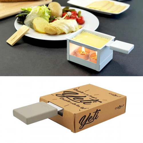 Yéti, Raclette individuelle à la bougie