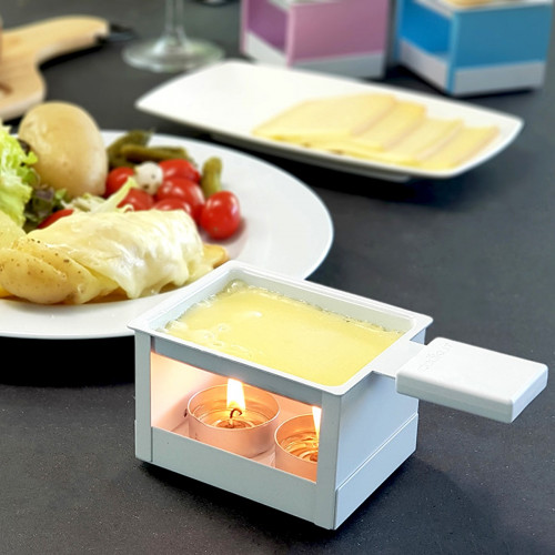 Yéti, Raclette individuelle à la bougie