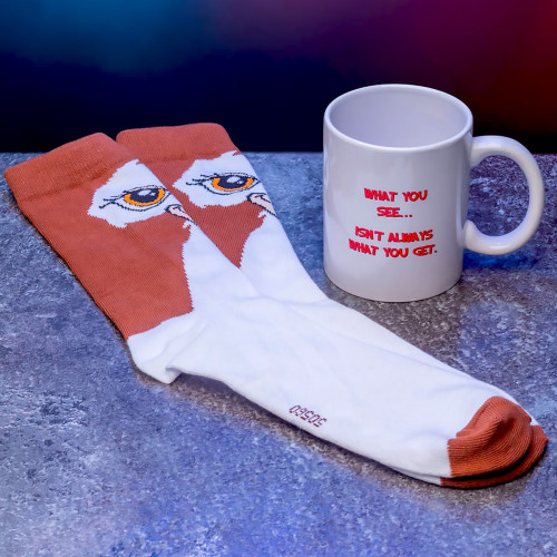 Coffret mug et chaussettes Gremlins