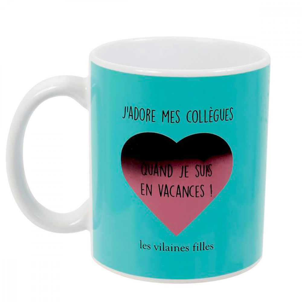 Mug thermoréactif J'adore mes collègues