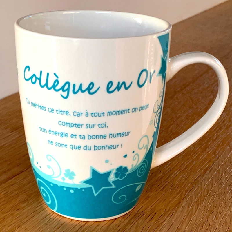 Mug à offrir Collègue en or