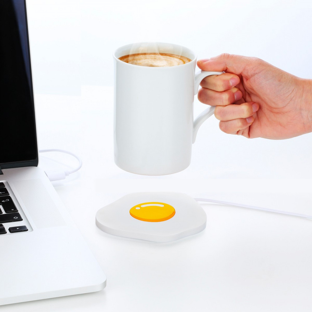 Oeuf, chauffe-tasse usb