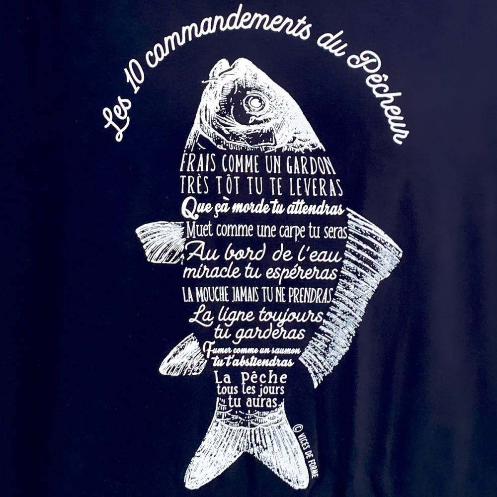 T-shirt humoristique Pêcheur XL