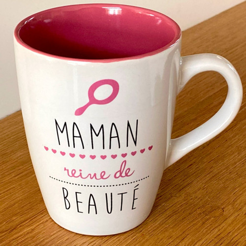 Coffret mugs Papa chef de tribu et Maman reine de beauté