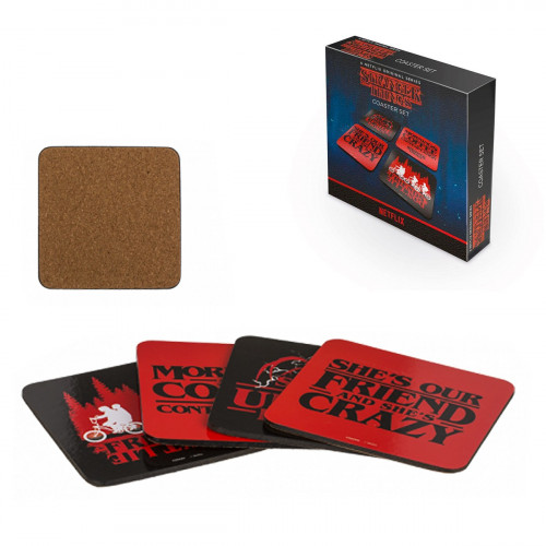 Sous-verres Stranger Things