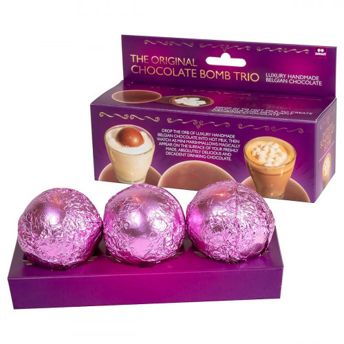 Coffret 3 bombes chocolat chaud guimauve