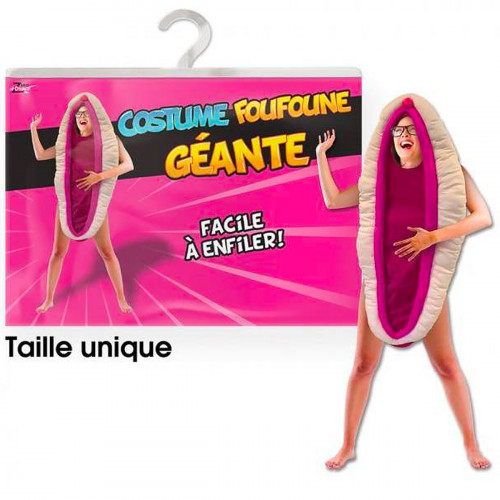 Déguisement foufoune géante