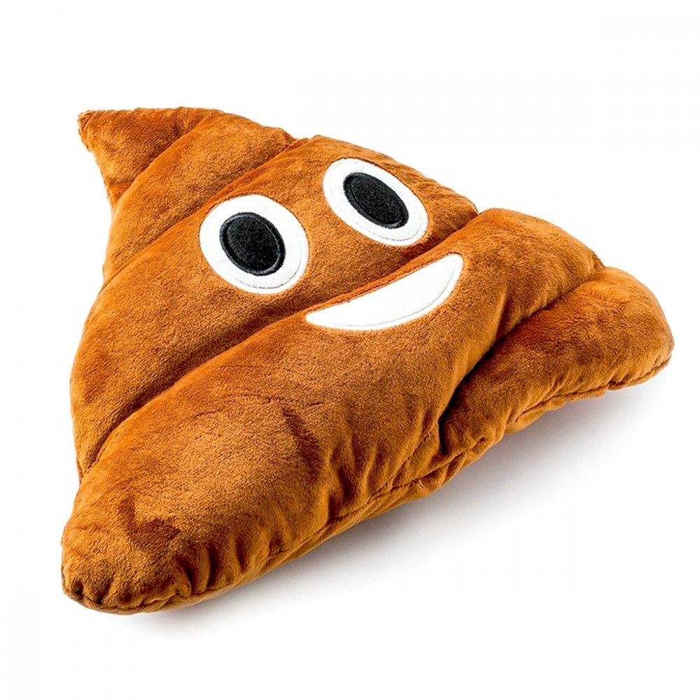 Coussin emoji poo crotte