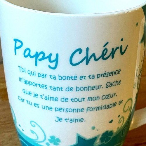 Mug à offrir Papy chéri