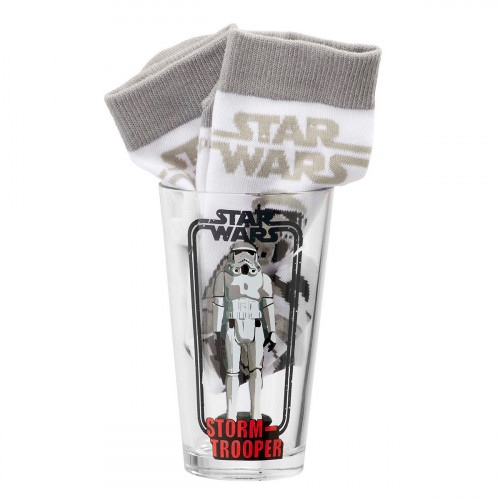 Coffret verre et chaussettes Stormtrooper