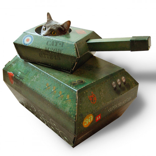 Cabane pour chat Tank