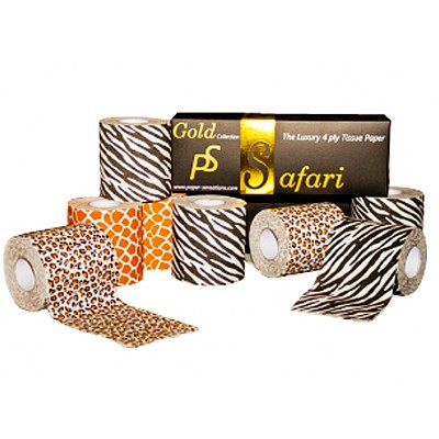 Coffret Gold papier toilettes Safari