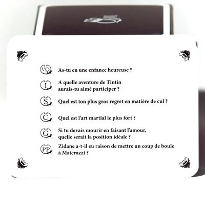 Jeu Questions de merde