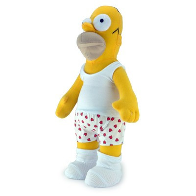 Peluche Homer Simpsons caleçon rouge