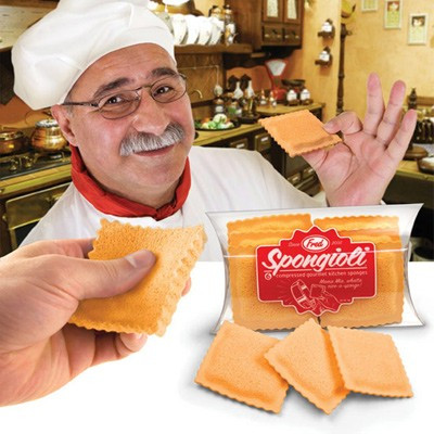 Spongioli, l'éponge ravioli