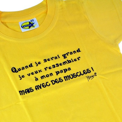 T-shirt 4 ans - Quand je serai grand je veux ressembler...