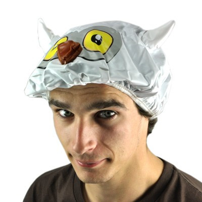 Bonnet de bain hibou