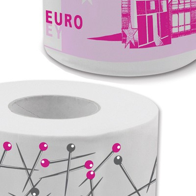 Ensemble papier toilette humour