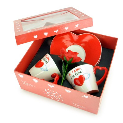 Coffret tasses expresso pour amoureux