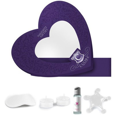 Coffret coeur cadeau coquin