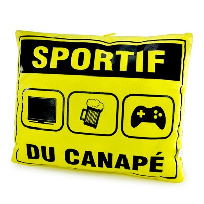 Coussin du Sportif de canapé