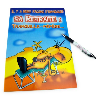 Carte A4 spéciale retraite