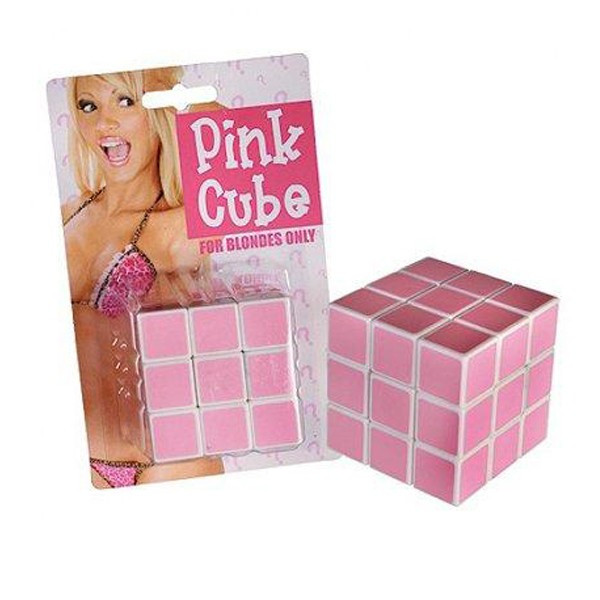 Casse-tête cube pour blondes