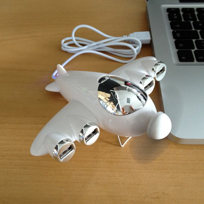 Hub USB ventilateur avion