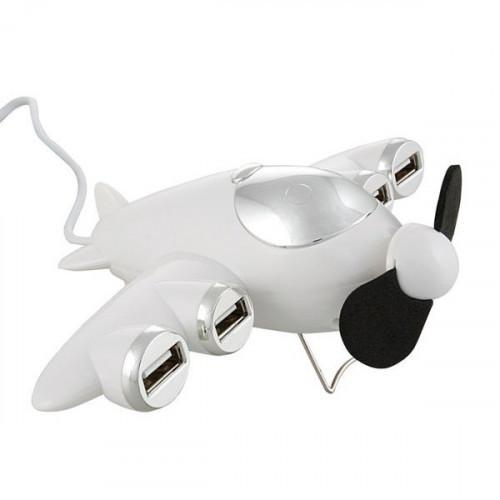 Hub USB ventilateur avion