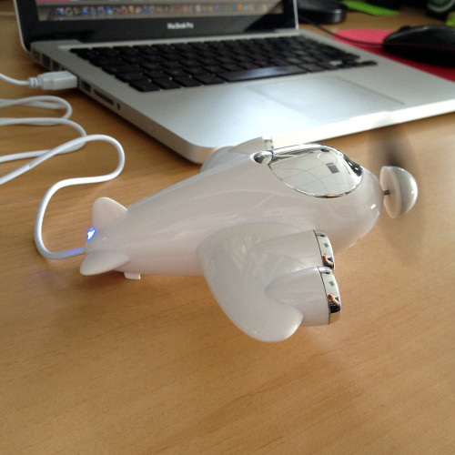 Hub USB ventilateur avion